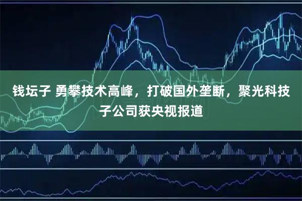 钱坛子 勇攀技术高峰，打破国外垄断，聚光科技子公司获央视报道
