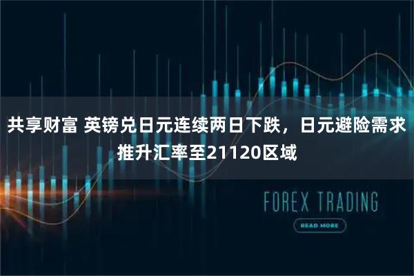 共享财富 英镑兑日元连续两日下跌，日元避险需求推升汇率至21120区域